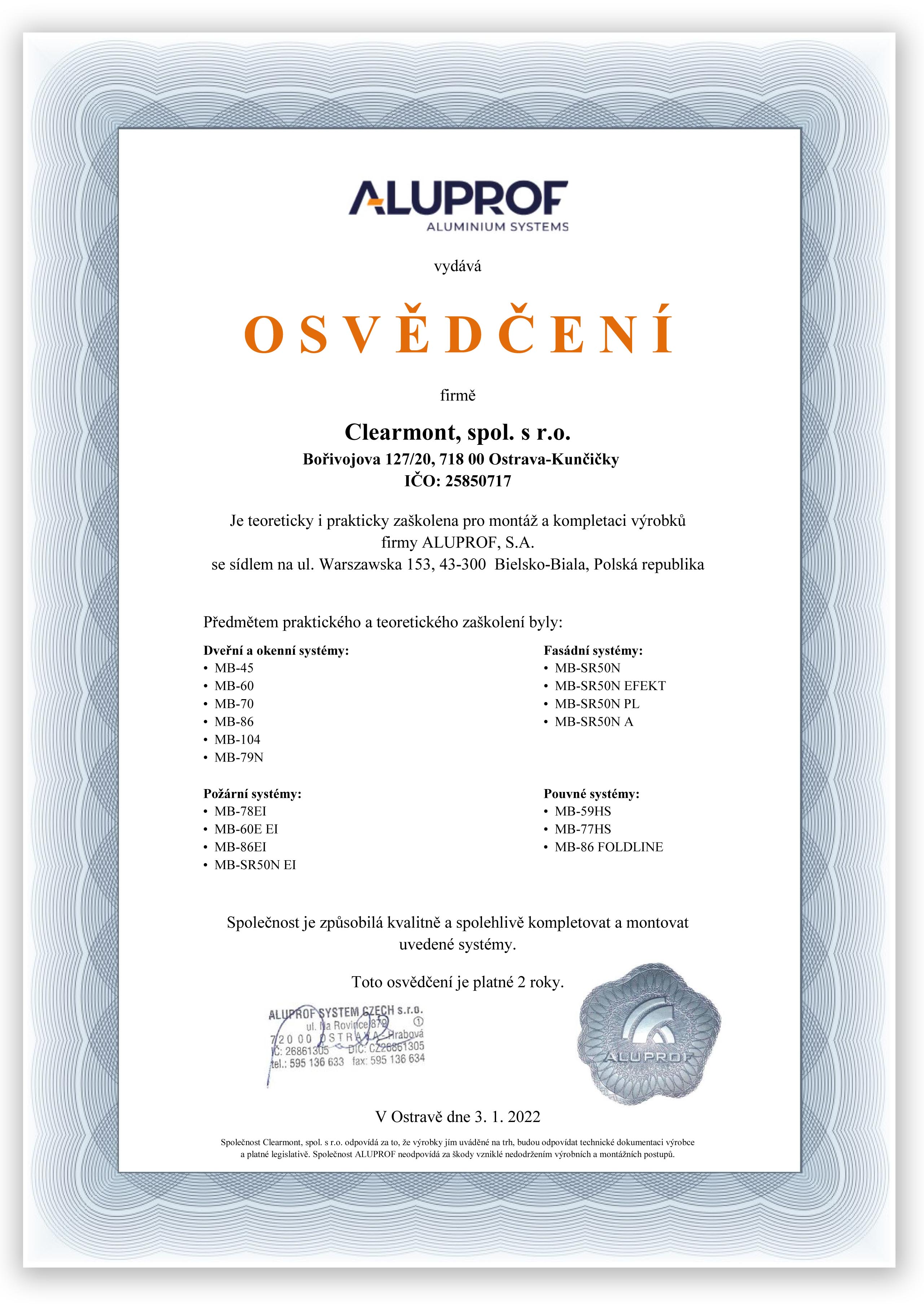ALUPROF partner