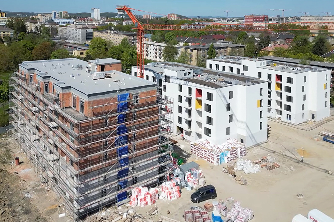 Bytový komplex Výstavní Ostrava