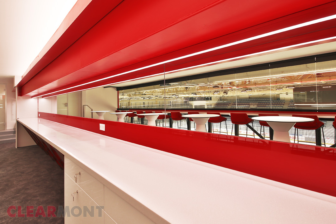 VIP zóna RT Torax aréna interiér