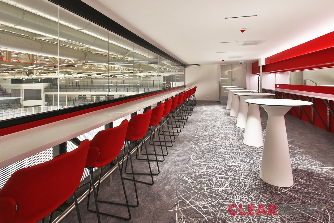 VIP zóna RT Torax aréna interiér